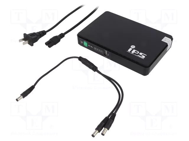 Power supply: router UPS; 30W; 5V,9V,12V,24V; PoE; 160x105x28mm IPS ROUTERUPS-30-POE