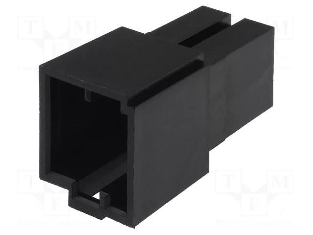 Connector housing; socket; mini ISO; PIN: 8 4CARMEDIA 331455