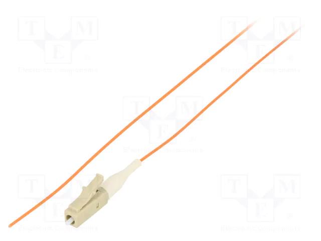 Optic fiber pigtail; OM2; LC/UPC; 1m; Optical fiber: 50/125um QOLTEC QOLTEC-54102