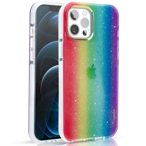 Kingxbar Ombre Case Back Cover for iPhone 12 Pro Max multicolour, Kingxbar 6959003511331 6959003511331