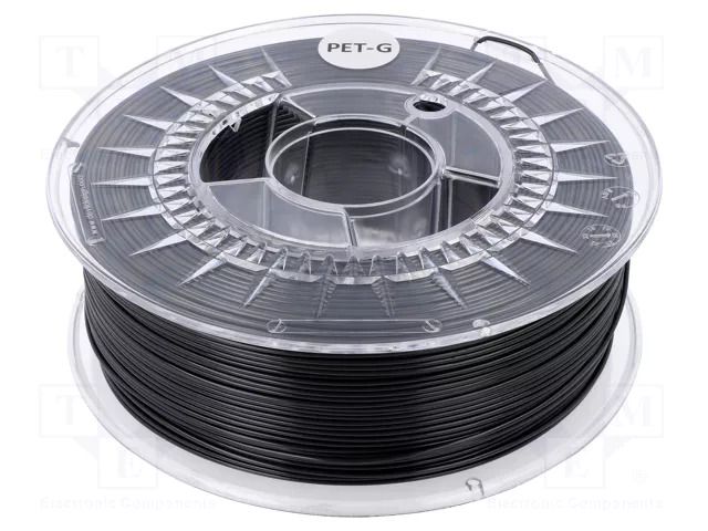 Filament: PET-G; Ø: 1.75mm; dark grey; 220÷250°C; 1kg DEVIL DESIGN DEV-PETG-1.75-DGR