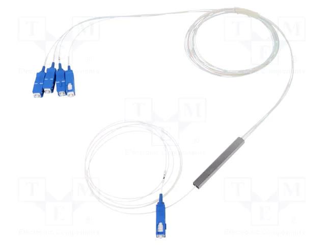 Transition: splitter; SC/UPC,both sides; 1.5m; Wire dia: 0.9mm QOLTEC QOLTEC-54203