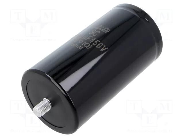 Capacitor: electrolytic; 4700uF; 450VDC; -10÷30%; M5; 2000h Elite SC2W472QLS76E3H2MN