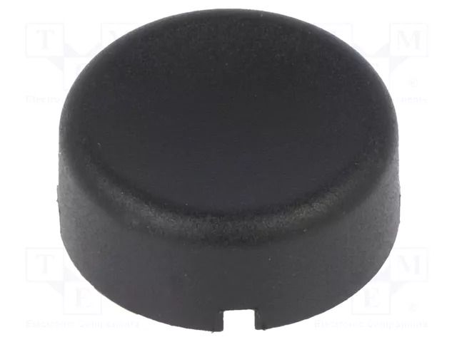 Button; Body: anthracite; 6425; round; 17x6.8mm Marquardt 840.000.011