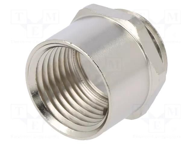 Thread adapter; Int.thread: NPT1/2"; Ext.thread: PG13,5; brass HUMMEL HUMMEL-1171131201