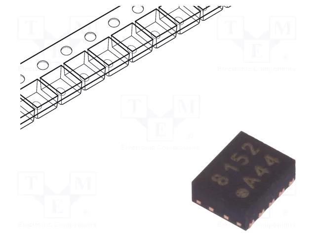 IC: temperature sensor; digital; -40÷125°C; VDFN10; SMD; 1.62÷3.6V MICROCHIP TECHNOLOGY EMC1815T-2E/9R