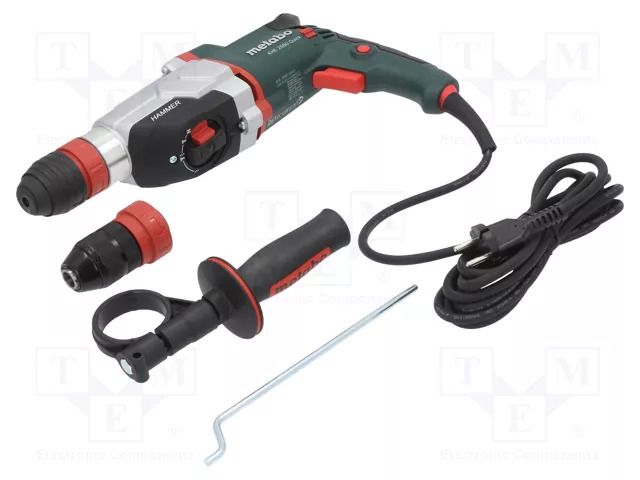 Fixing hammer; 880W; 230VAC; 3.2J; 0÷1150rpm METABO KHE2860QUICK-SET