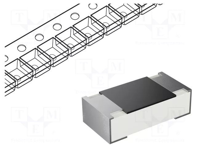 Resistor: thick film; SMD; 0603; 499Ω; 0.1W; ±1%; -55÷155°C ROYALOHM SMD0603-499R-1%
