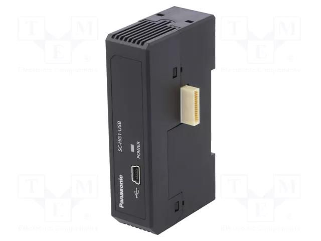 Accessories: communications module; 24VDC; 21.1x42.9x80mm; IP40 PANASONIC SC-HG1-USB