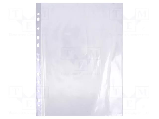 Documents sleeve; A4; 100pcs. DONAU DONAU-A4-50-MIC