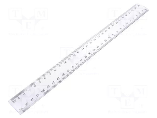 Ruler; 300mm TAURUS LINIJKA-30CM