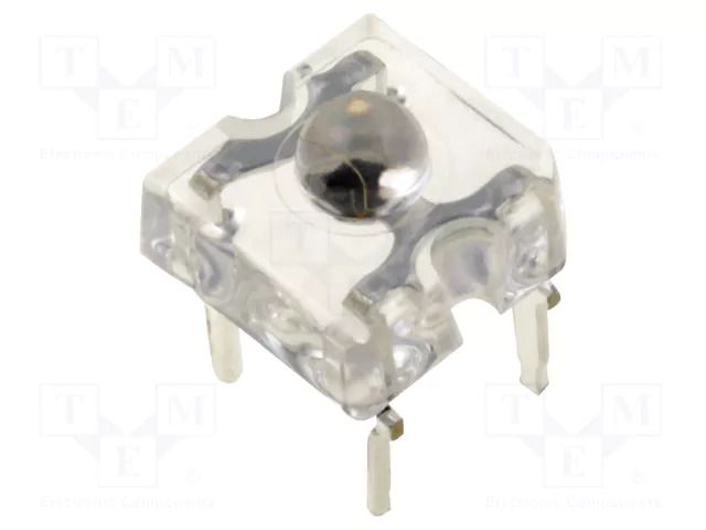 LED Super Flux; yellow; 7.62x7.62mm; 4000mcd; 60°; Front: convex OPTOSUPPLY OS5YPMZ161D