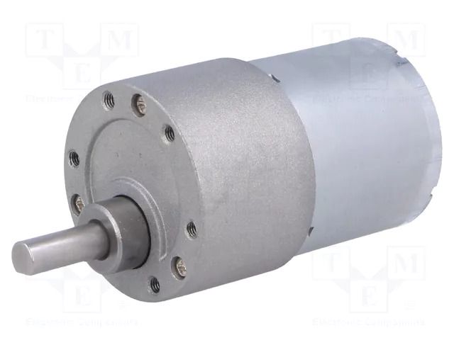 Motor: DC; with gearbox; 6÷12VDC; 5.5A; Shaft: D spring; 200rpm POLOLU POLOLU-4743