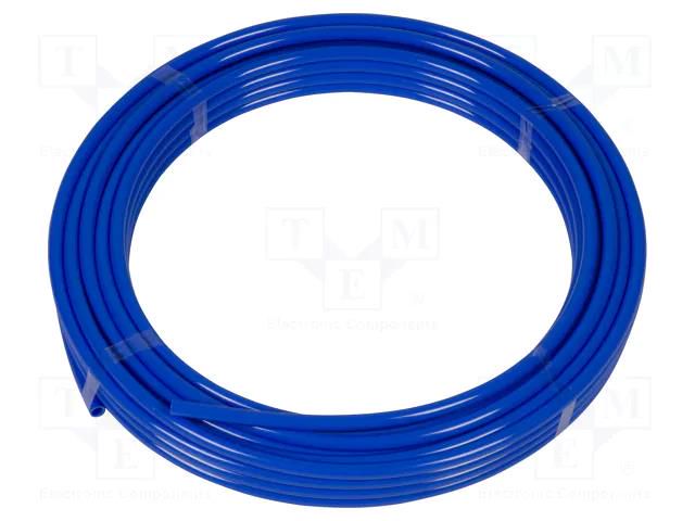 Pneumatic tubing; max.24bar; L: 25m; polyamide 6; Flowmatik; blue PNEUMAT 259.14SB-25