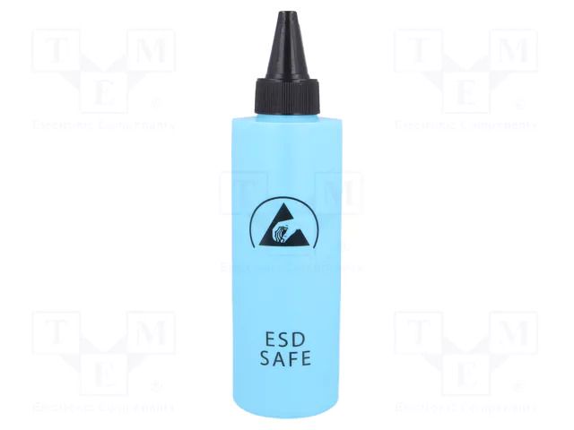 250ml; ESD; blue; Accessories: dosing bottles STATICTEC PRT-STW3324