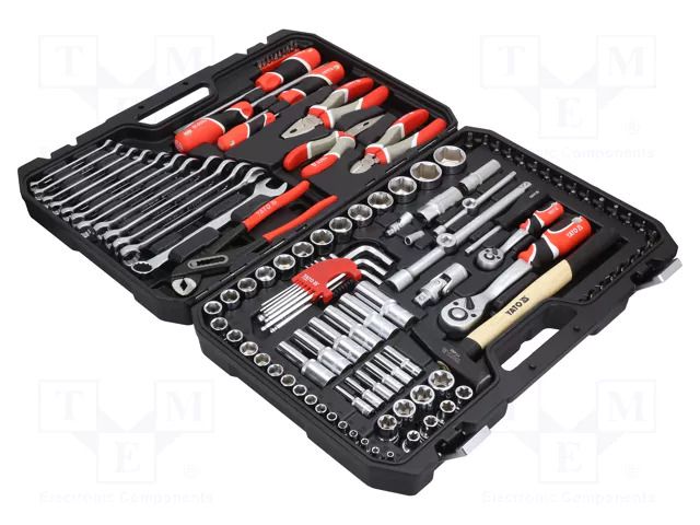 Kit: general purpose; case; 122pcs. YATO YT-38901