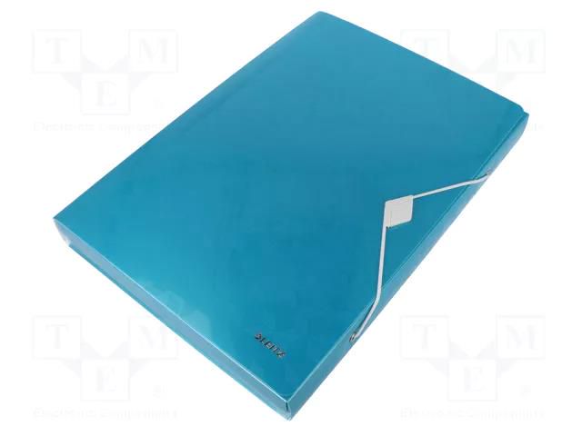 Folder; A4; turquoise; Number of slots: 6 LEITZ LEITZ-WOW-6/TUR