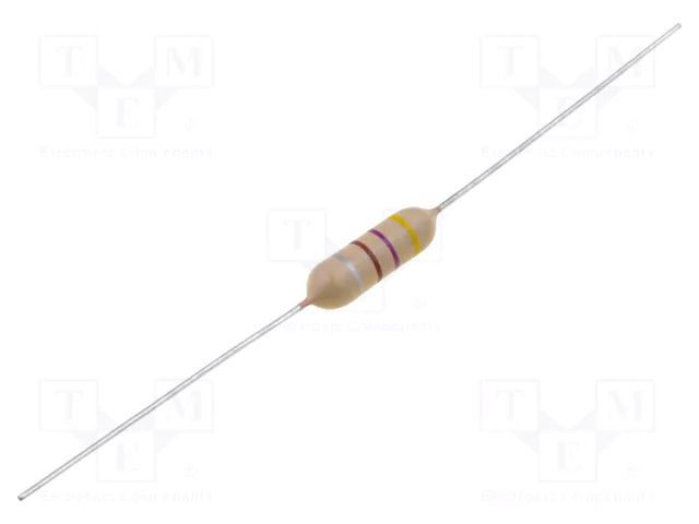 Inductor: axial; THT; 1.5uH; 3.1A; 20mΩ; ±10%; Ø4.06x12.7mm BOURNS 5300-03-RC
