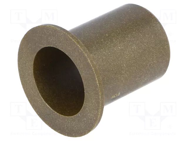 Bearing: sleeve bearing; with flange; Øout: 12mm; Øint: 10mm IGUS ZFM-1012-15