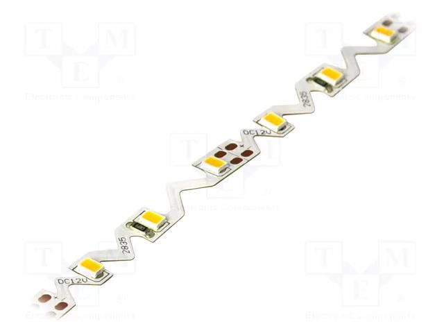 LED tape; blue; 2835; LED/m: 60; 6mm; white PCB; IP20; 4.8W/m; 12VDC WISVA OPTOELECTRONICS HH-BLGE-2835FWNAA