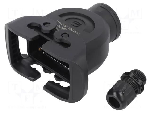 Enclosure for connectors: HDC; size 10B; for cable; Han-Eco® B HARTING 19431100735