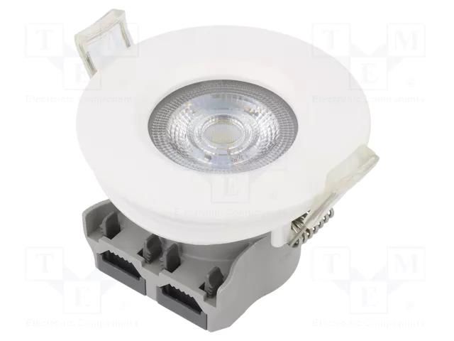 Lamp: LED spotlight; 220/240VAC; 5W; neutral white; 36°; 4000K TUNGSRAM 93100531