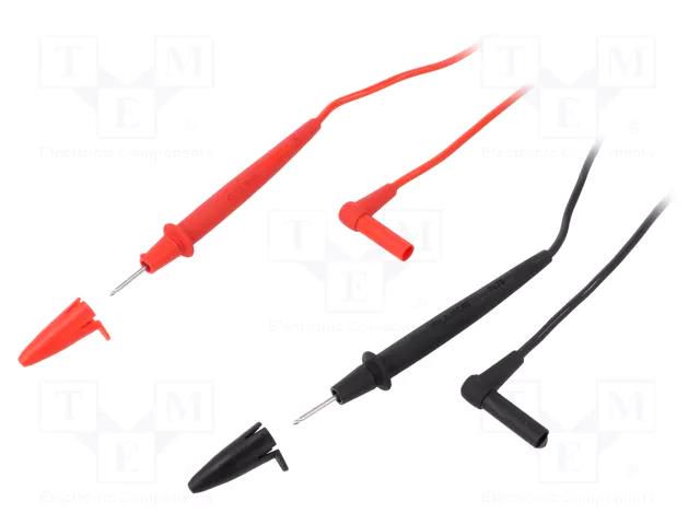 Test leads; Urated: 1kV; Inom: 10A; Len: 1.2m; test leads x2 FLUKE FLK-TL75