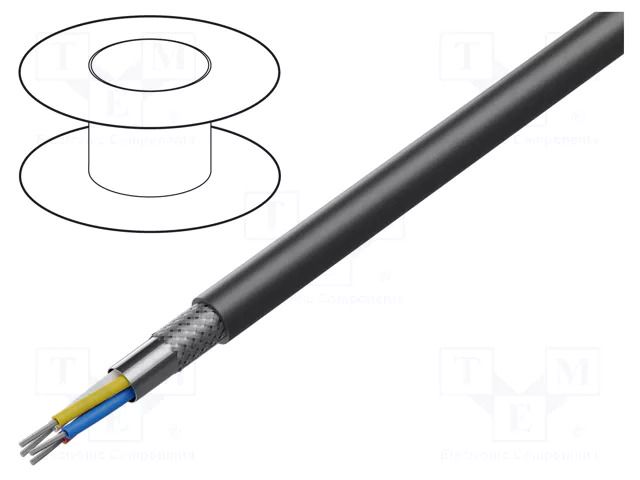 Wire; S/FTP; 4x2x26AWG; industrial Ethernet; 6a; stranded; Cu; PVC HARTING 09456000531