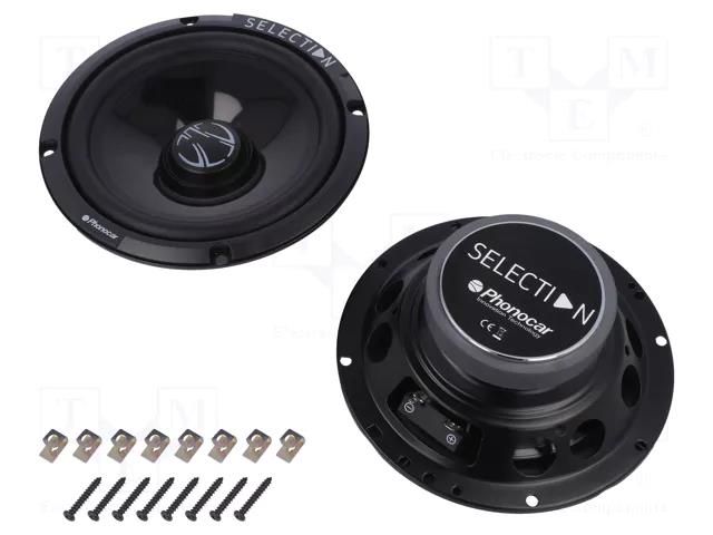 Car loudspeakers; woofer; 165mm; 90W; 70÷6500Hz; 4Ω PHONOCAR PHONOCAR-02086