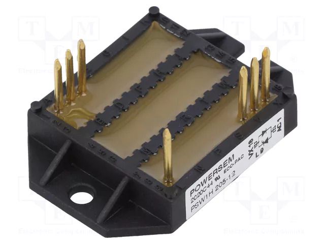 Module: diode-thyristor; 1.2kV; 230A; ECO-PAC 2; Ufmax: 1.5V; THT POWERSEM PSW1H205/12