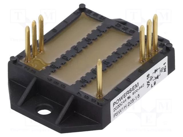 Module: diode-thyristor; 1.6kV; 230A; ECO-PAC 2; Ufmax: 1.5V; THT POWERSEM PSW1H205/16