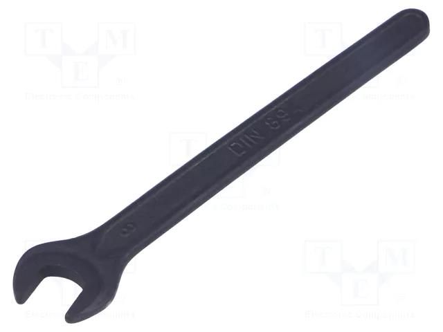 Wrench; spanner; 8mm; Overall len: 94mm; blackened keys BAHCO SA.894M-8