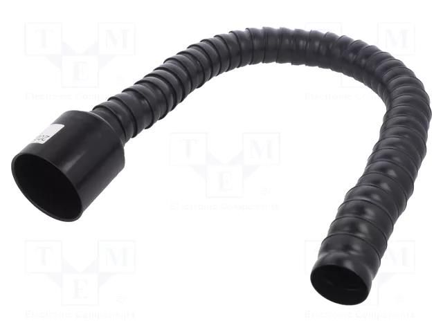 Accessories: flexible pipe; for soldering fume absorber QUICK QUICK-KAP/7550800