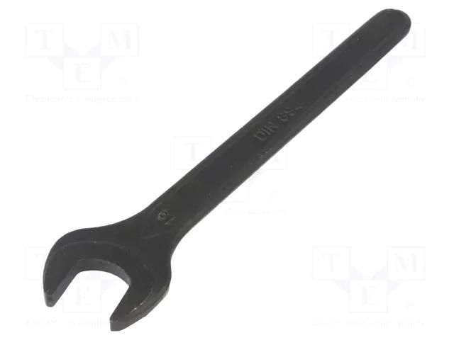 Wrench; spanner; 19mm; Overall len: 171mm; blackened keys BAHCO SA.894M-19