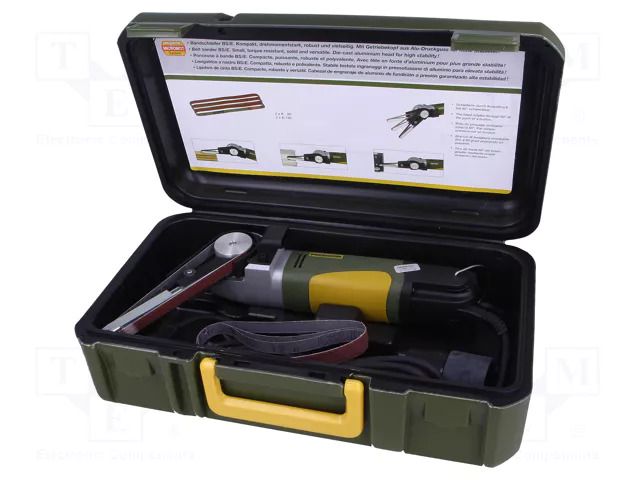 Belt sander; 80W; 230VAC; BS/E; 225÷450rpm PROXXON PR28536