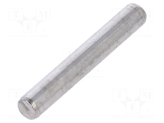 Cylindrical stud; stainless steel; BN 684; Ø: 3mm; L: 20mm; DIN 7 BOSSARD B3X20/BN684