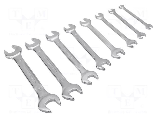 Wrench-set; spanner; 8pcs. BAHCO SA.6M/S8