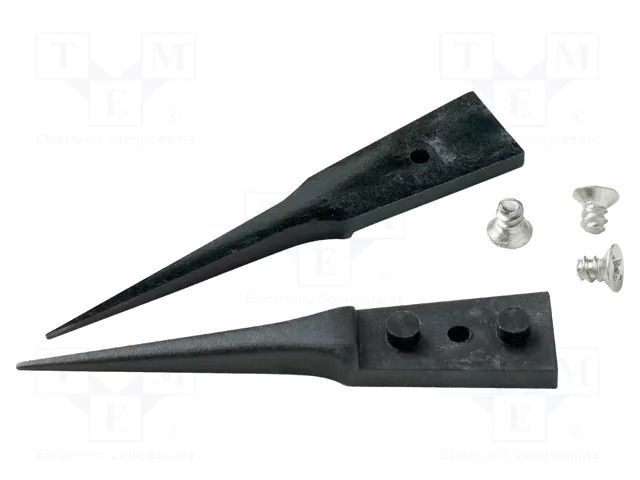 Tip; ESD; Type of tweezers: straight; 2pcs. LINDSTRÖM SA.TL5ACF