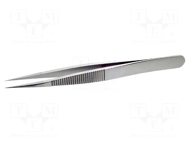 Tweezers; 110mm; Blade tip shape: sharp; non-magnetic LINDSTRÖM SA.TLAC-SA-SL