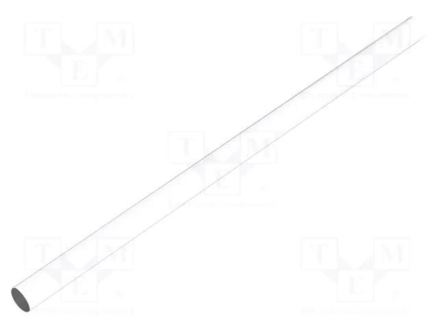 Fiber for LED; Ø3.2mm; L: 45mm; round; Front: flat; straight MENTOR 1282.1400