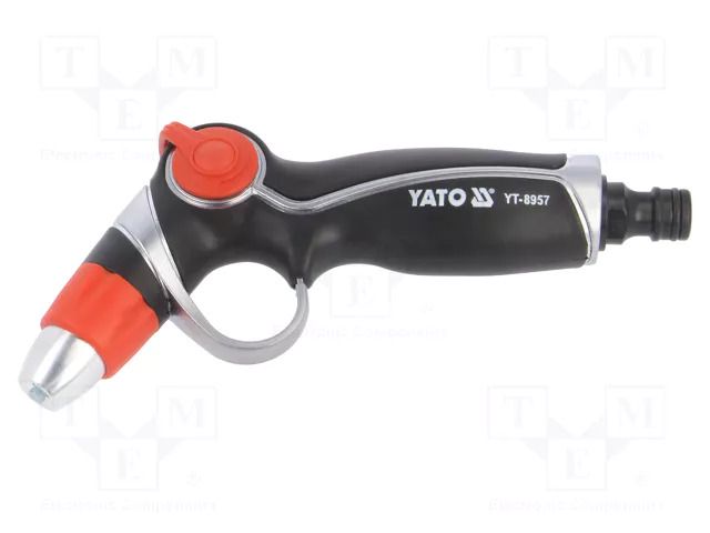 Adjustable sprinkler; ABS,aluminium; pistol; 1/2" YATO YT-8957