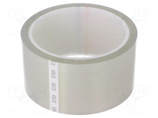 Packing tapes; ESD; L: 33m; W: 50mm; Application: packing; <1GΩ STATICTEC PRT-STP1350