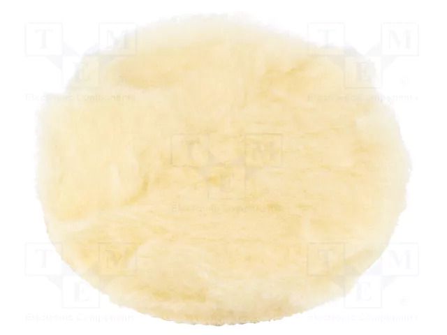 Polishing disk; lambswool; Mounting: bur; Ø125mm WOLFCRAFT WF2224000
