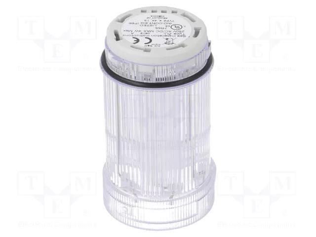 Module: light signaller; transparent; bulb BA15D; 12÷250VDC; IP66 AUER SIGNAL 902004900