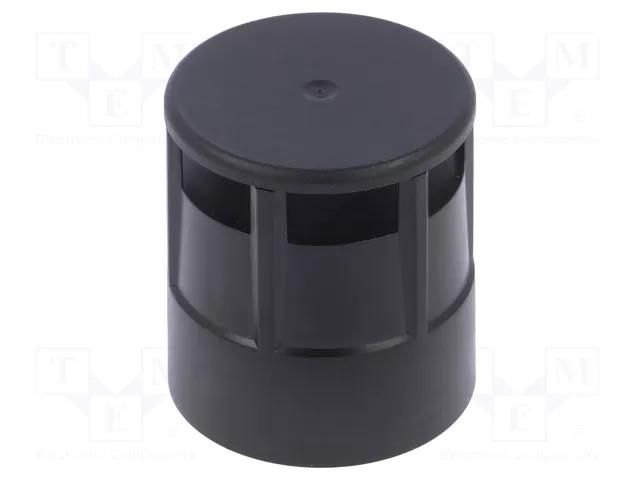 Module: sound signaller; black; 24VDC; Sound level: 95dB; IP65 AUER SIGNAL 915510005