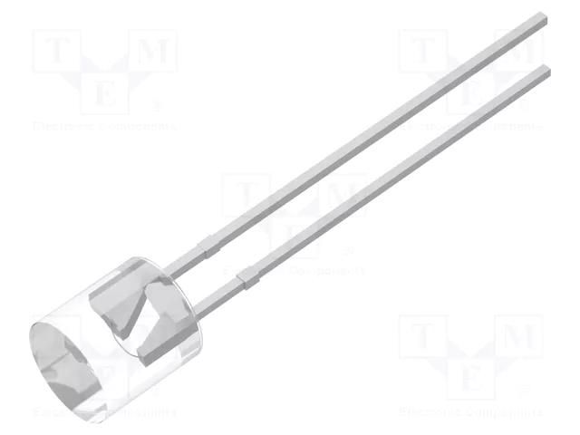 Phototransistor; THT; 5mm; λp max: 520nm; Lens: transparent Token PT-IC-AC-5-PN-520