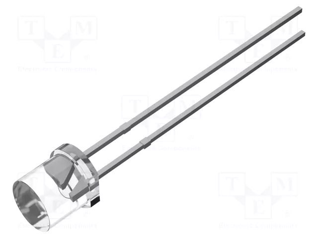 Phototransistor; THT; 70mW; 5mm; λp max: 550nm; Lens: transparent Token PT-IC-AC-5-PE-550