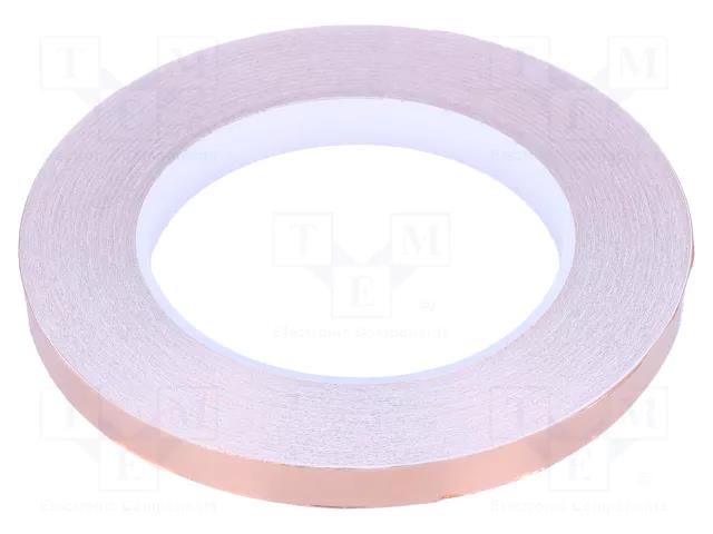 Tape: electrically conductive; ESD; L: 33m; W: 10mm; Thk: 0.05mm STATICTEC PRT-STP1410