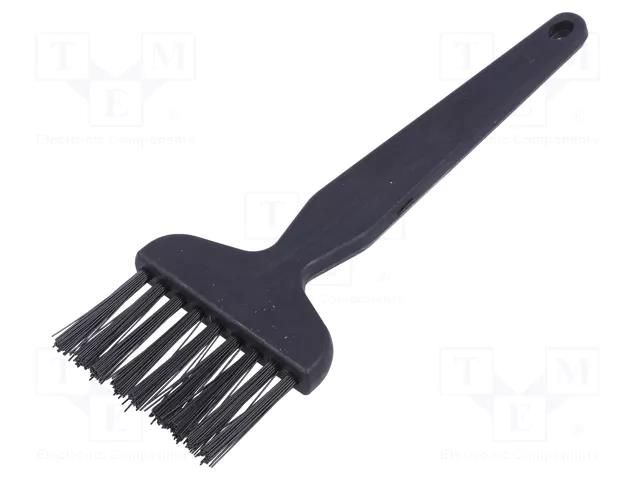 Brush; ESD; 3mm; Overall len: 140mm; Features: dissipative STATICTEC PRT-STW6123