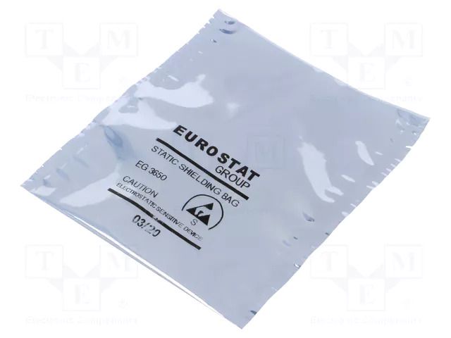 Protection bag; ESD; L: 102mm; W: 76mm; Thk: 50um EUROSTAT GROUP ERS-207710304